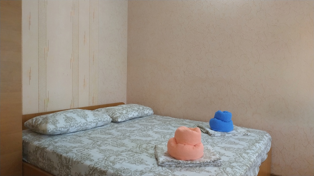 Двухместный номер с двуспальной кроватью в гостинице Лагуна